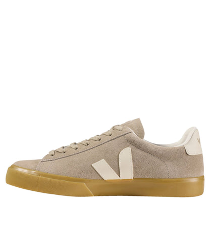 L.L.Bean Women's VEJA Campo Sneakers, Suede Taupe Pierre Natural