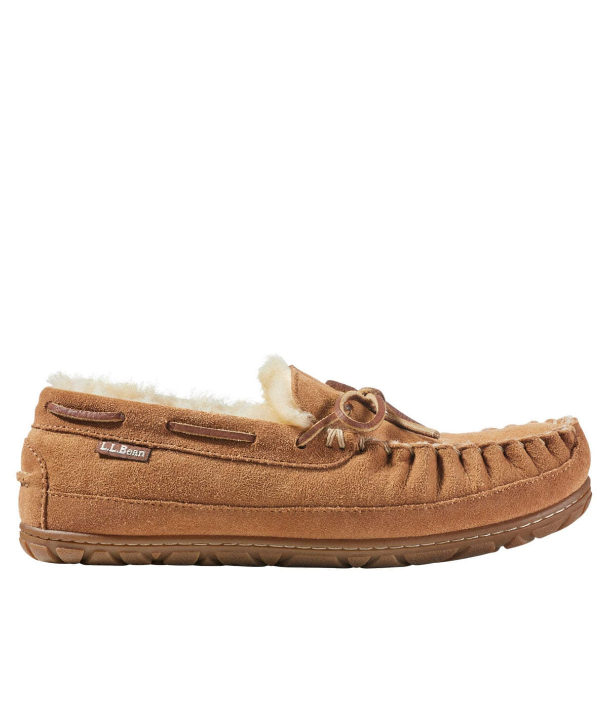L.L.Bean Women's Wicked Good Camp Moccasins Brown