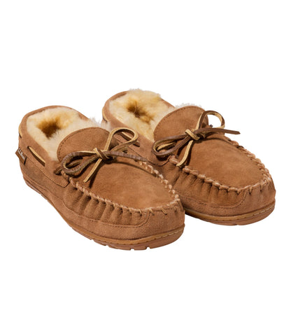 L.L.Bean Women's Wicked Good Camp Moccasins Brown