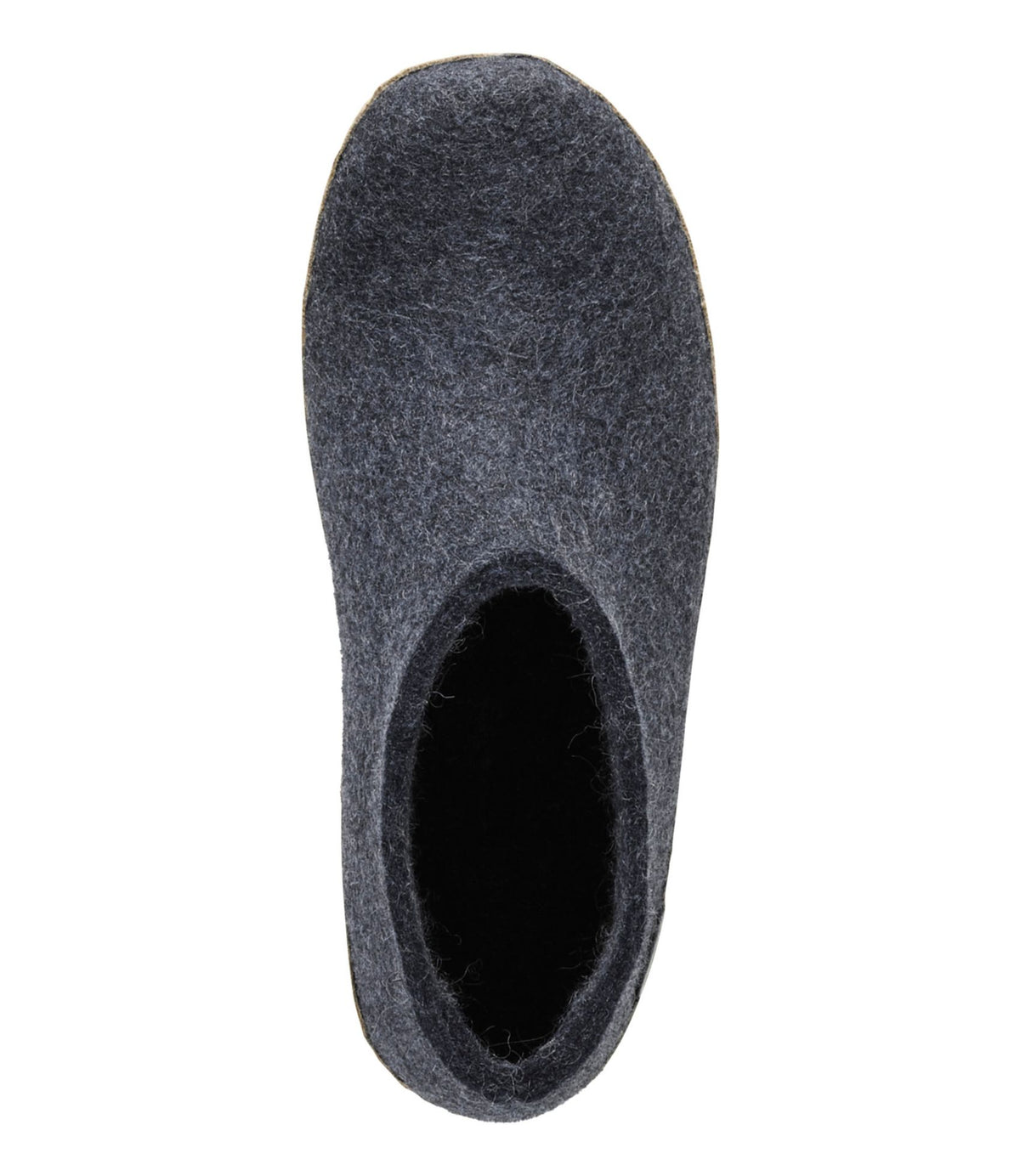 L.L.Bean Adults' Glerups Wool Slipper, Shoe Charcoal