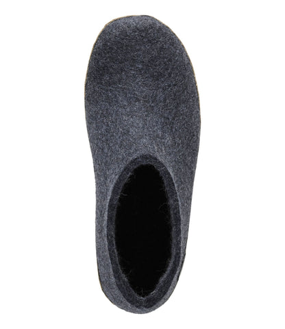 L.L.Bean Adults' Glerups Wool Slipper, Shoe Charcoal