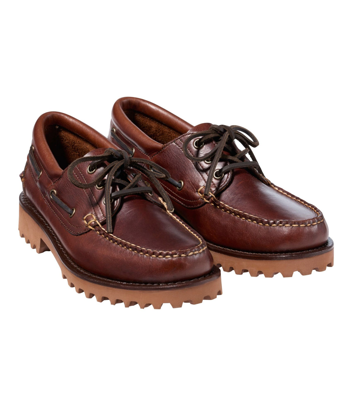 L.L.Bean Men's Allagash Handsewn Mocs, 3-Eye Canyon