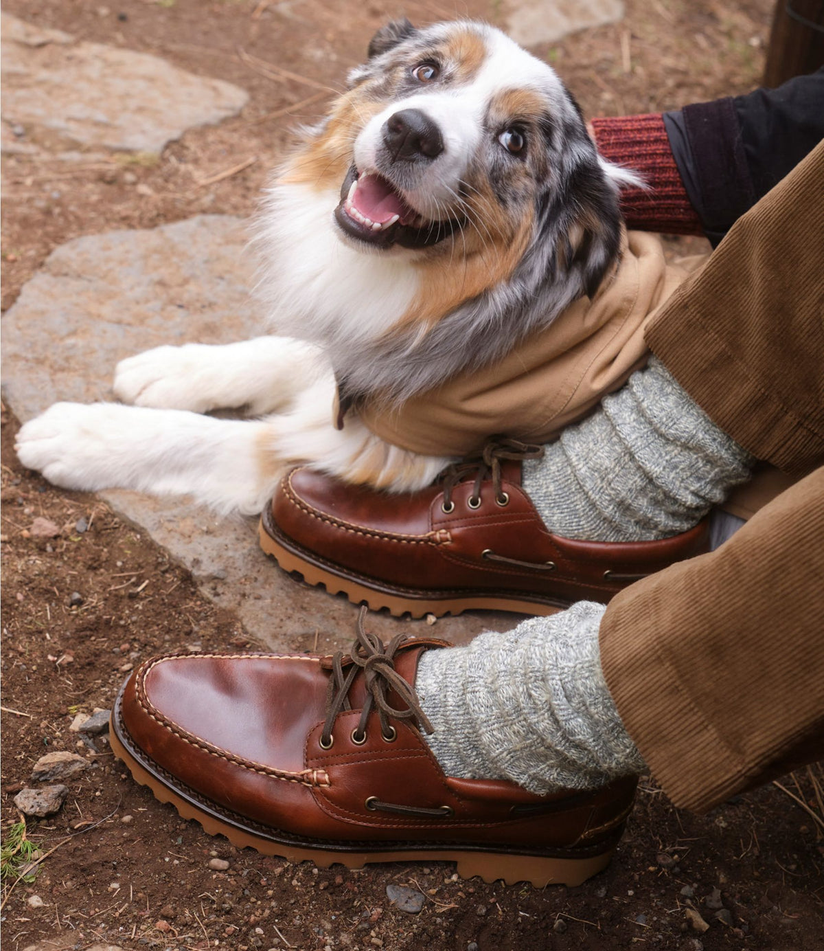L.L.Bean Men's Allagash Handsewn Mocs, 3-Eye Canyon