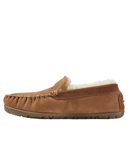 L.L.Bean Men's Wicked Good Slippers, Venetian Brown